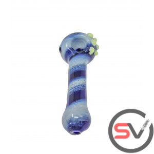 ARTIC SWIRL GLASS HAND PIPE 5inch 1CT